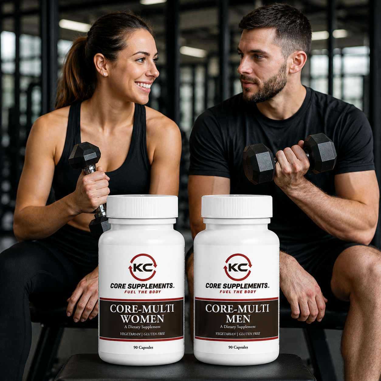 His & Hers KC Core Multivitamin Bundle