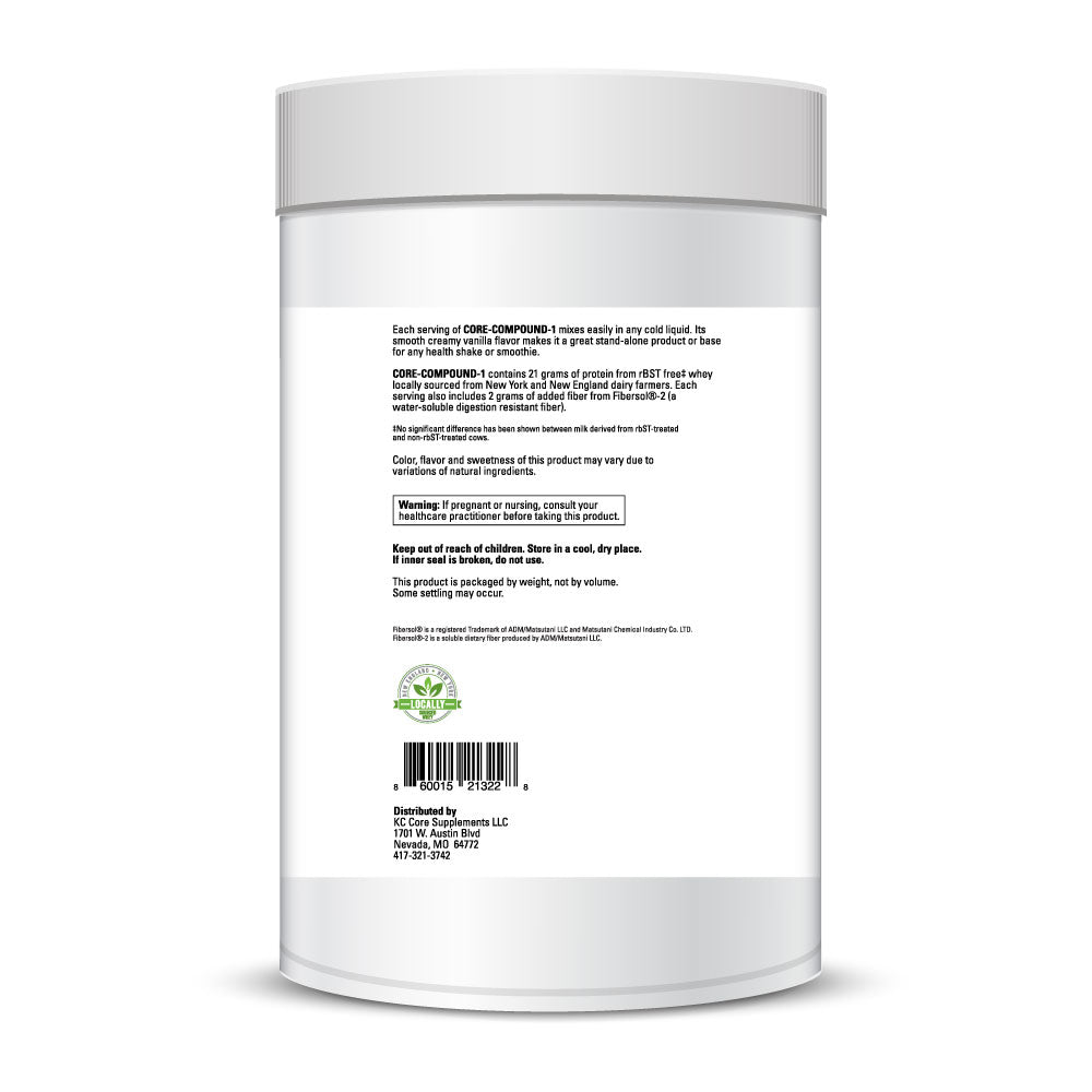 Core-Compound-1 Whey Protein Powder - Vanilla